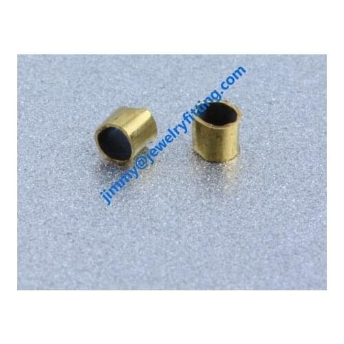 Metal jewelry findings brass cimp baeds 1.8mm crimp tube fashion jewelry accessories