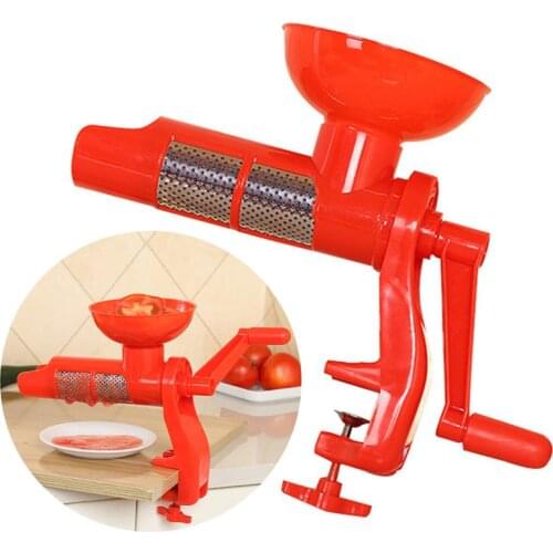 Multi-purpose Tomato Press Manual Tomato Juicer Sauce Maker Food Strainer for Fruit Vegetables Home Kitchen Accessories