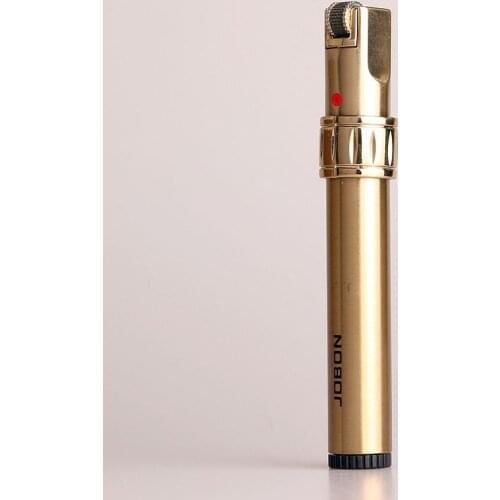 Inflatable Lighter Open Flame Lock Flame Rotation Switch Creative Grinding Wheel Lighter Smoking Accessories for Weed Man Gifts