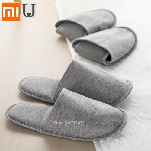 New Home slippers indoor floor cotton slippers Womens non-slip warm flip flop