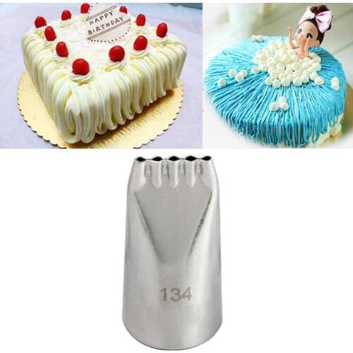 Wholesale 10 pcs/lot 134# Multi-Opening Tips Icing Piping Nozzles Cake Decorating Pastry Tip Sets Cupcake Tools Bakeware