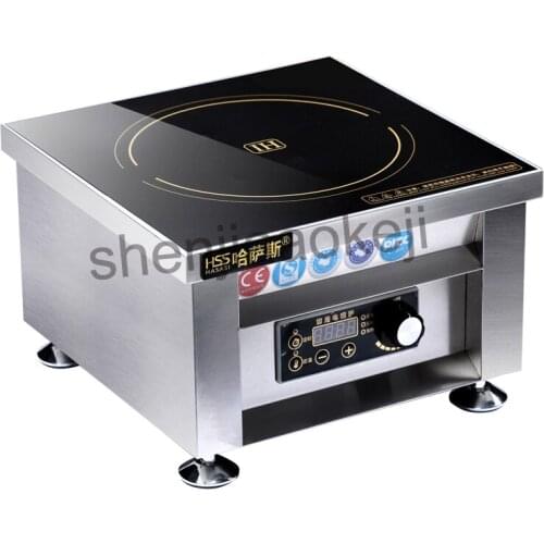 High power commercial induction cooker 6000w 11gear household business Electromagnetic furnace cooking Heat food HSS-605G 1pc