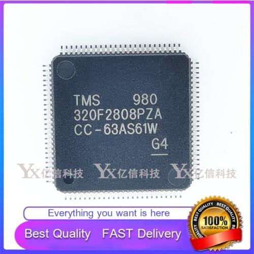 1Pcs/Lot Lot New Original TMS320F2808PZQ LQFP100 SPSS 08PZA 16-BIT DIGITAL SIGNAL CONTROLLER