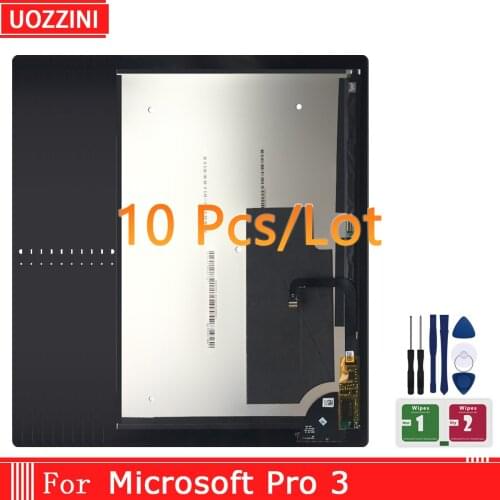 10Pcs AAA++ LCD For Microsoft Surface Pro3 (1631) TOM12H20 V1.1 LTL120QL01 003 LCD Display Touch Screen Digitizer Panel Assembly