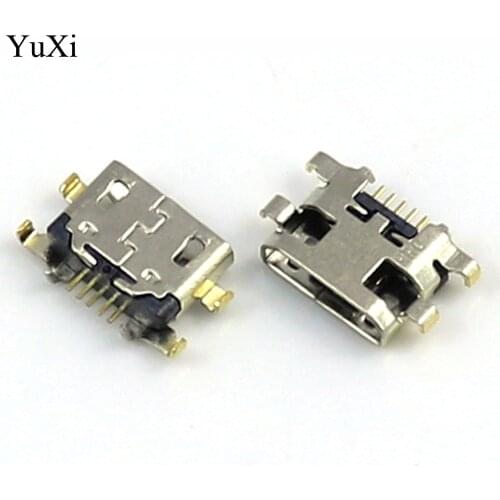 10pcs for lenovo K5 note for redmi 5 plus for mei zu M6 Micro USB Jack Charging Socket Port Connector replacement repair parts