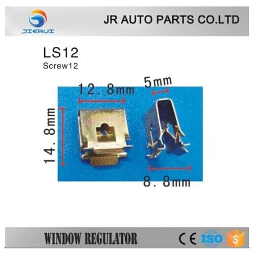 10x General screws, metal clips, water pipes