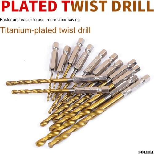 13Pcs/Set Hexagon Head Bit Drill Screwdriver Bit Electric Batch Bit 1.5-6.5MM Set Universal Drill Bit Set Power Tool Accessories