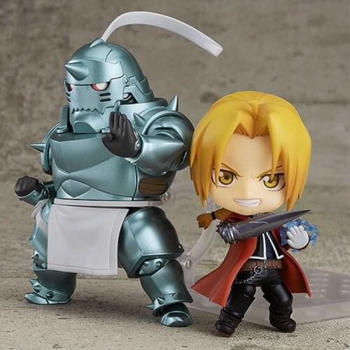 Fullmetal Alchemist Action Figure Alphonse Elric 796 Edward Elric 788 Collectible Toys 10cm