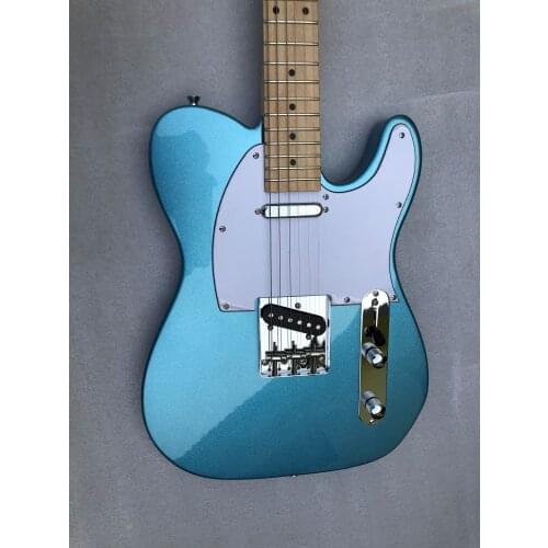 Electric guitar TL / Metal Blue Electric Guitar / high quality / Chinese Guitar / free delivery