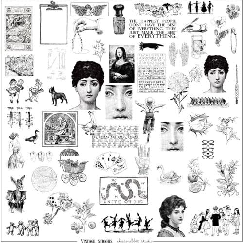 GONGZHIQIAN Scrapbooking Paper