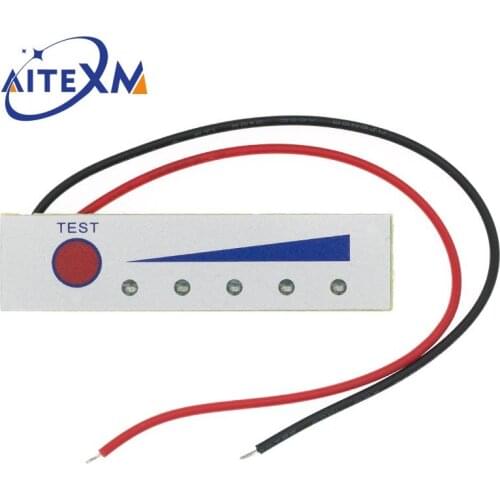 Waterproof 2S 3S 4S Li-ion Lithium Battery Capacity Indicator Electricity Power LED Display Board Meter Tester 8.4V 12.6V 16.8V