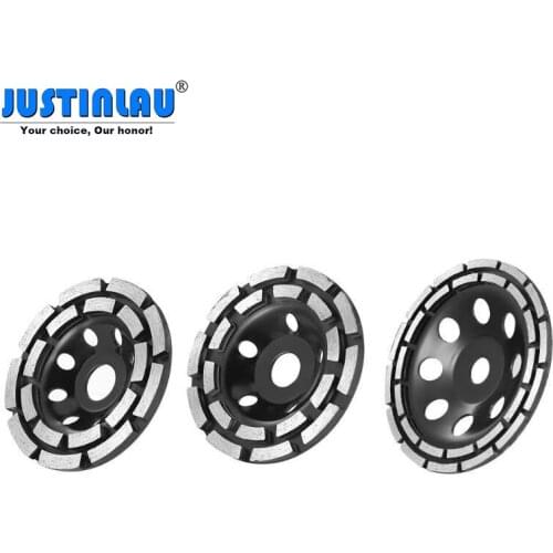 JUSTINLAU 115/125/180mm Diamond Grinding Disc Blade Abrasives Concrete Tools Grinder Wheel Metalworking Cutting Grinding Wheels