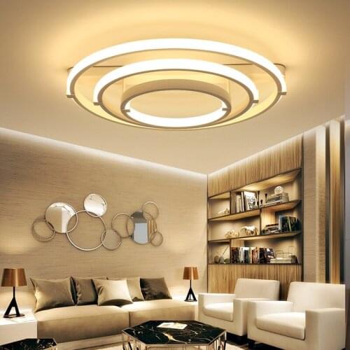 Ring 1/2/3 chandelier and ceiling lamp home lighting fixture living room bedroom dining room Ceiling lights