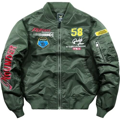 High Quality Bomber Jacket Men Black Army Fashion HiP Hop Jackets Japanese Streetwear Windproof Autumn Coats Plus Size 4XL