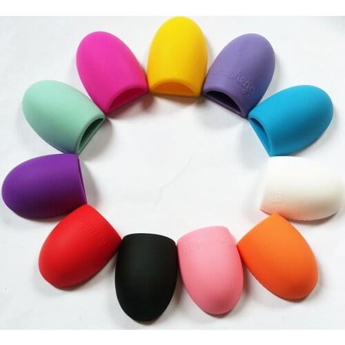 New fashion Pop Brush egg Cleaning Make up Washing Silicone Glove Scrubber Cosmetic Foundation Powder Cleaner