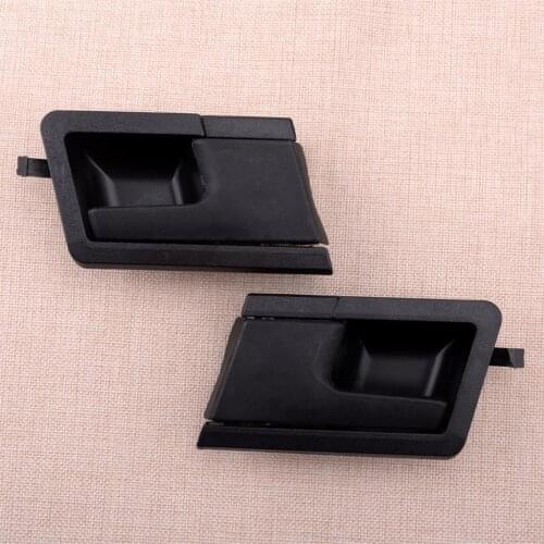 New 2pcs Black Car Front Inner Door Handle fit for VW Transporter T4 1990-1992 1993 1994 1995 1996 1997 1998 1999 2000 2001 2002