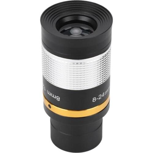 8-24mm Zoom Eyepiece Optic Telescope Lens for Star Watching Astronomical Use Photo Studio Convenient Star Telescope Access