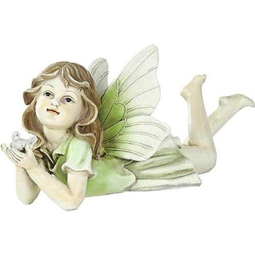 Fairy Garden Miniature Figurines,Garden Accessories,Fairies Statue for Outdoor or House Decor