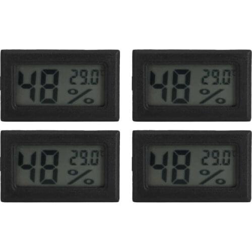 Accurate Humidity Temperature Meter Reptile Thermometer Digital Hygro‑Thermometer Digital Thermometer Hygrometer for Home