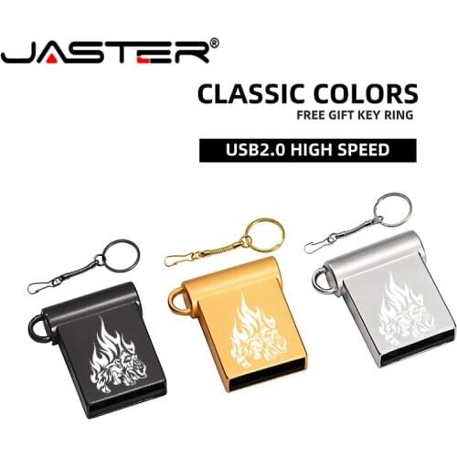 JASTER Mini USB 2.0 Flash Drives 64GB 32GB 16GB Usb stick gemakkelijk te Grote Capaciteit Usb Flash drive 128GB