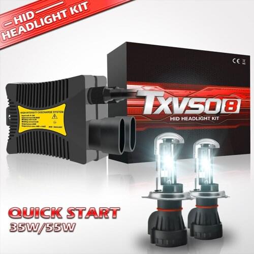 Car Headlights Bulbs Universal H4 Xenon Kit 12V HB2 55W 9003 HID Lamps 3000K 4300K 5000K 6000K 8000K 10000K 12000K Lamp Lights
