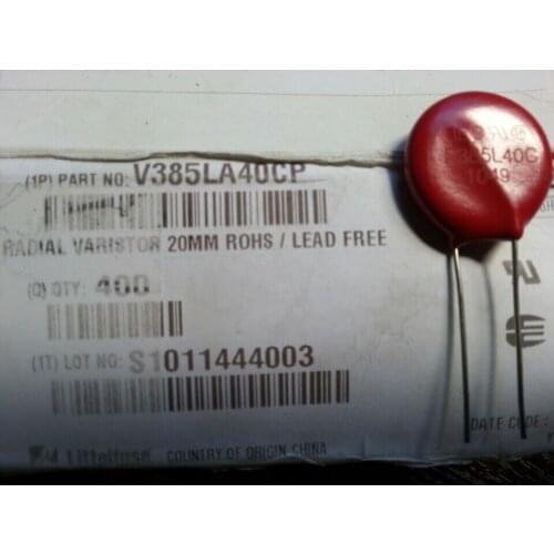 100% Free Shipping 10pcs V385LA40CP P385L40C varistor