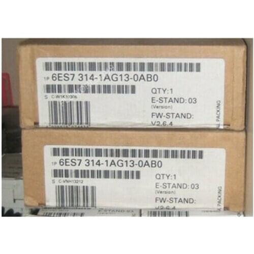 6ES7314-1AG13-0AB0 cpu module simatic s7-300 6ES7 314-1AG13-0AB0 original new in factory sealed box