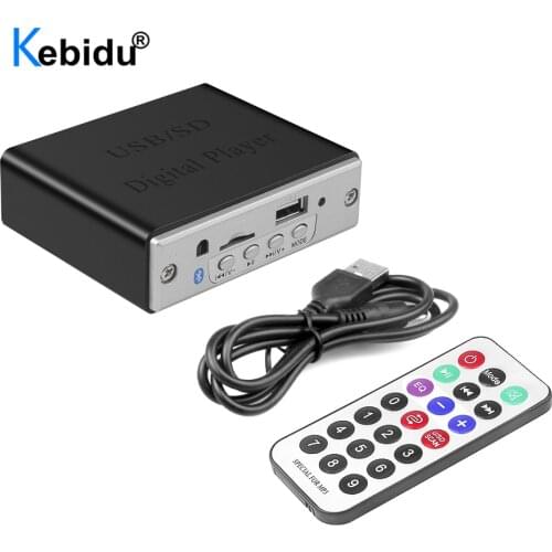 1 Set Bluetooth Car MP3 WMA Decoder Board Car USB MP3 Player WMA WAV TF Card Slot / USB / FM Remote Board Module WIth Shell