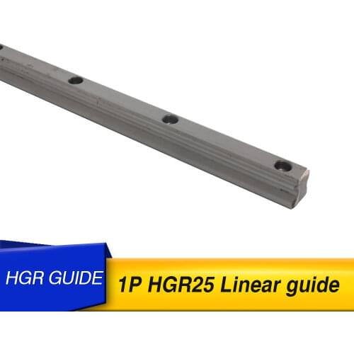 HGH25 Linear Guide Rail 600 700 800 900 1000mm Length Square Linear Rail for CNC Parts HGH 25 Slider Block