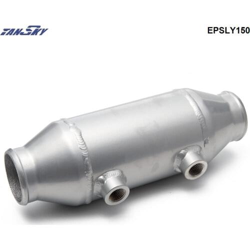 Barrel style liquid to air intercooler 4" x6", 2.5" (63mm) Inlet/Outlet EPSLY150