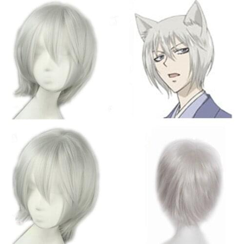 Kamisama Hajimemashita / Kamisama Kiss Tomoe Wig Cosplay Costumes Kamisama Love Halloween Wigs Men & Women Short Hair