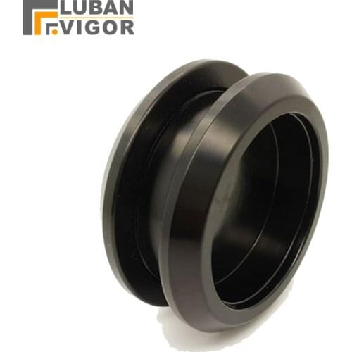 Aluminum alloy glass door round handle,black, hidden, Bathroom door ,easy to install,Invisible sliding door handle,Hardware
