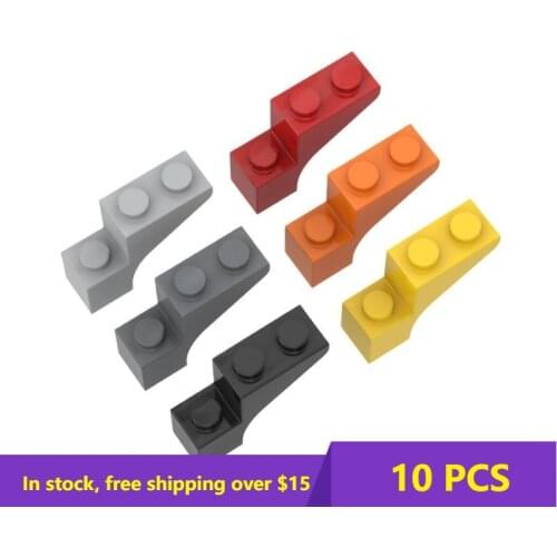 10PCS MOC Bricks 88292 1x3x2 Curved Brick High-Tech Creative Building Block Model Kids Toys DIY Brick Parts Childrens Gifts