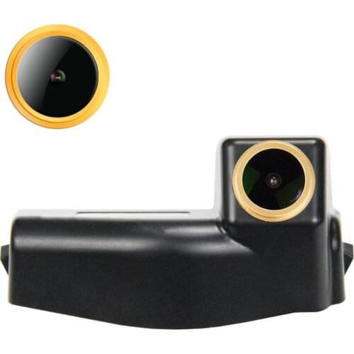 Misayaee Car Rear View Reverse Backup Golden Camera License Plate Light for Mazda 3 2011 2012 2013 2 Hatchback Sedan 3 2010