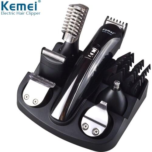 Kemei KM-600 Multifunctional Household Rechargeable Eyebrow Trimming Knife Nasal Hair Apparatus Electric Shaver Hair Clipper