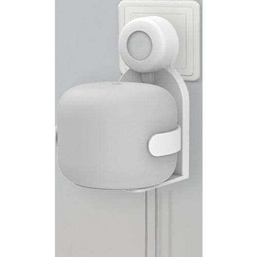 Wall Outlet Mount Stand For Google Nest WiFi Router (2nd Gen), Durable Stable Wireless Router Holder Bracket Hang on the Adapter