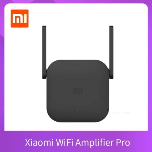 Original Xiaomi WiFi Router Amplifier Pro Router 300M Network Expander Repeater Power Extender Roteador 2 Antenna Home Office