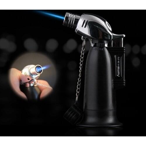 Pistol Torch Kitchen Windproof Lighter Turbo Jet Butane Cigar Gas Cigarette 1300 C Spray Gun Free Fire Welding Outdoor Lighter