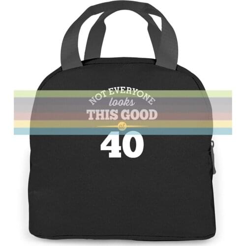 40th Birthday Present Idea for Boys Dad Him 1967 40 Hot Selling women men Portable insulated lunch bag adult