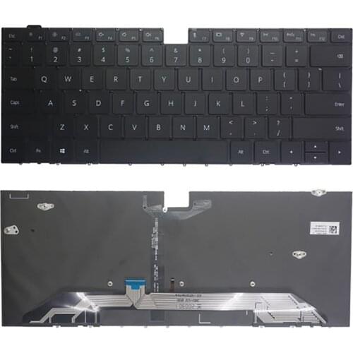 Replacement Keyboards for HUAWEI MateBook X Pro MACH W19 W29 BL W19B W19C laptop MACH-W19 MACH-W29 black keyboard