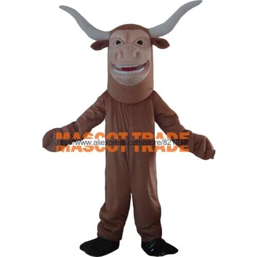 High Quality Texas Longhorn Adult Party Carnival Christmas Mascot Costume