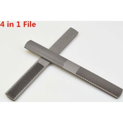 4 in 1 Four-use file Woodworking File Redwood File Flat File Half-Round File Free Shipping