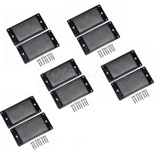 5Sets Sealed Humbucker Pickup For Electric Guitar Replacement Parts Black