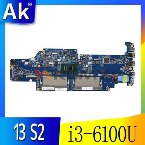 Akemy 01AY559 01AY549 DA0PS8MB8G0 For lenovo Thinkpad 13 S2 Laptop motherboard i3-6100U DDR3L Main board full tested