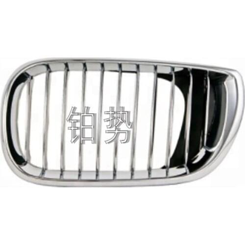 Car Decorative grille left 2004-b mwE46 325i 316i N40 318d M47 320i M54 330d M57N full mesh electroplating L bumper grille
