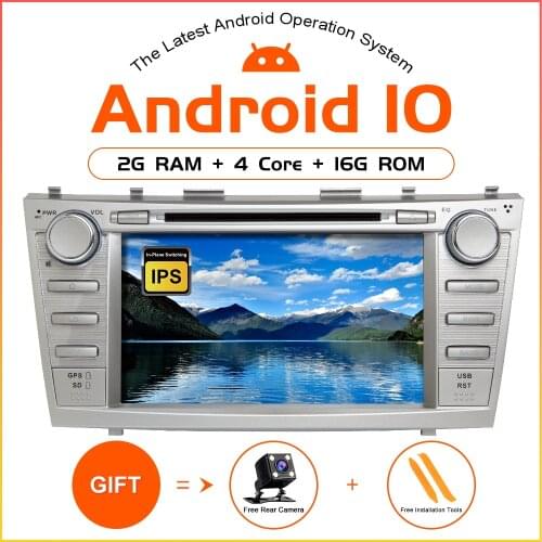 ZLTOOPAI Android 10 Car DVD Player For Toyota Camry 2007-2011 Car GPS Radio Stereo Audio Car Play IPS DSP