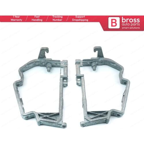 BDP502 Electric Power Folding Side Mirror Glass Support Repair Metal Frame Hook Brackets Left and Right 1408107716 for Mercedes