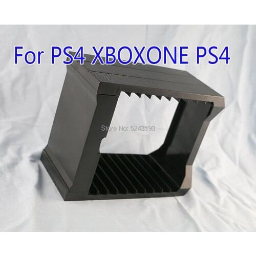 For PS4 Slim Pro Games Discs Storage Stand Showcase Tower PS Play Station 4 Game CD Holder Bracket for XboxONE Xbox one Disk