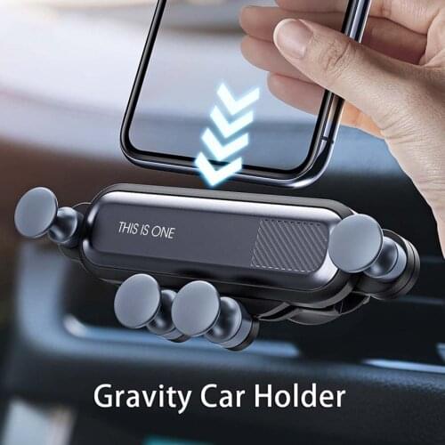 Gravity Cell Phone Holder for Car Mount Air Vent Clip Bracket Magnetic Holder Universal Bracket