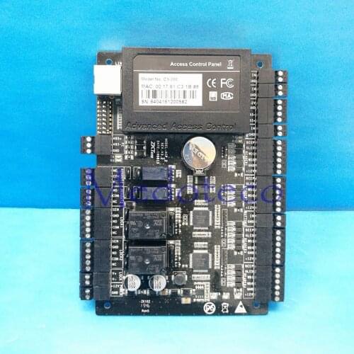 2 PCS Tcp/ip Network Access Control C3-200 Intelligent Two-door Two-Way Door Access Control Panel for Two Door Control